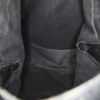 Sac à main Gucci Mors en toile siglée noire et cuir noir - Detail D2 thumbnail