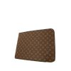 Pochette Louis Vuitton en toile monogram marron - 00pp thumbnail