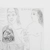 Pablo Picasso (1881-1973), Client bedonnant chez la Célestine - 1969 - Detail D5 thumbnail