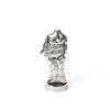 Miguel Berrocal, "Mini Caryatid" sculpture in nickel-plated zamak and brass, signed and numbered, 1968-69 - 00pp thumbnail