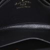 Billetera compact Louis Vuitton Dauphine mini en lona Monogram "Reverso" marrón y cuero marrón - Detail D2 thumbnail