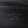 Billetera compact Louis Vuitton Dauphine mini en lona Monogram "Reverso" marrón y cuero marrón - Detail D3 thumbnail