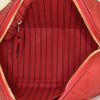 Louis Vuitton  Speedy 25 handbag  in red empreinte monogram leather - Detail D3 thumbnail