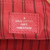 Louis Vuitton Speedy 25 cm Handbag in red empreinte monogram leather - Detail D4 thumbnail