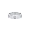 Cartier Love large model ring in white gold and diamonds, size 59 - 00pp thumbnail