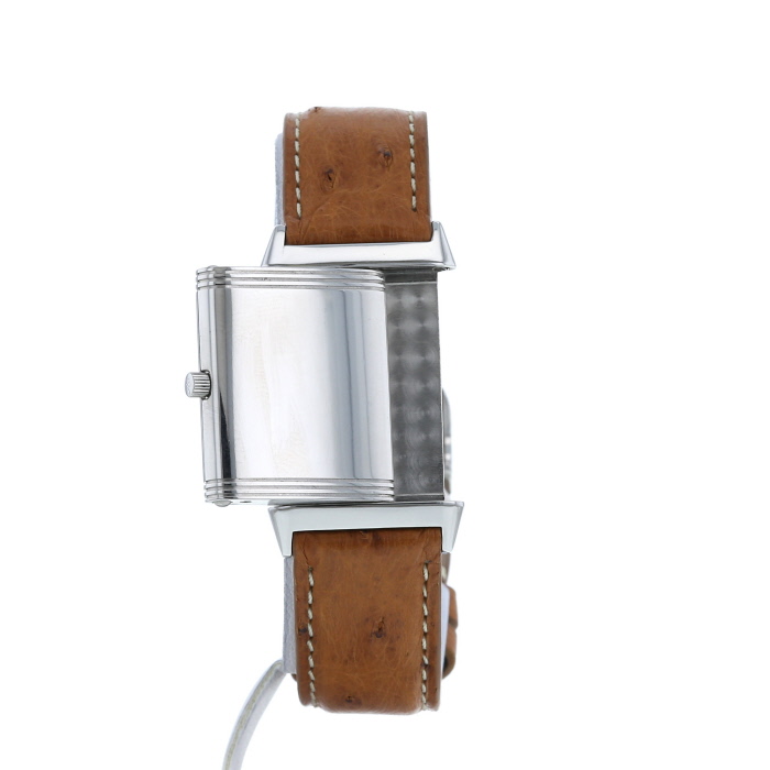 Jaeger Lecoultre Reverso watch in stainless steel Ref:  250.8.09 Circa  2000 - Detail D1