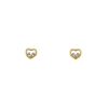 Orecchini Chopard Happy Diamonds in oro giallo e diamanti - 00pp thumbnail