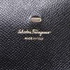 Sac bandoulière Salvatore Ferragamo en cuir noir - Detail D3 thumbnail