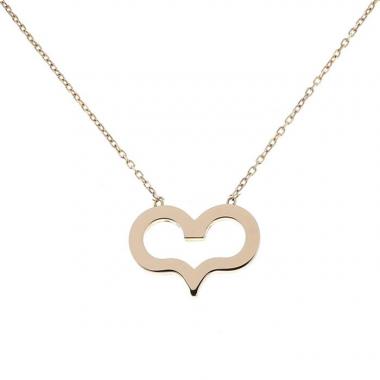 Collana Dinh Van Coeur in oro rosa