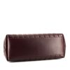 Saint Laurent Loulou medium model shoulder bag in burgundy chevron quilted leather - Detail D5 thumbnail