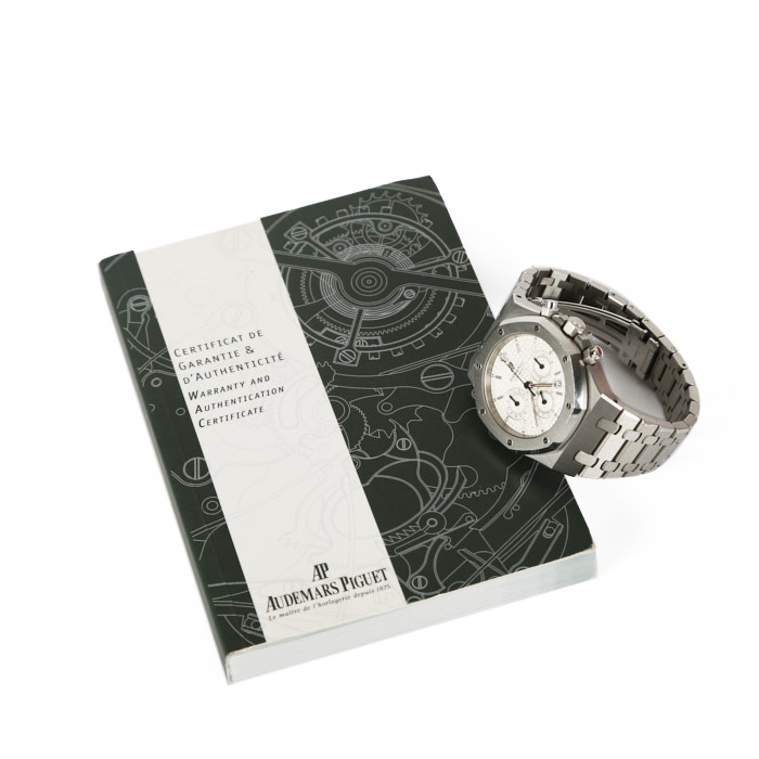 Orologio Audemars Piguet Royal Oak Chrono in acciaio Ref :  26300ST Circa  2009