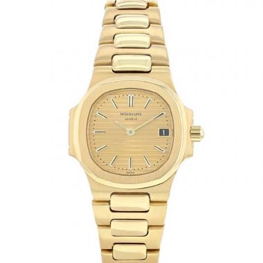 Montre Patek Philippe Nautilus en or jaune Ref :  4700 Vers  1980