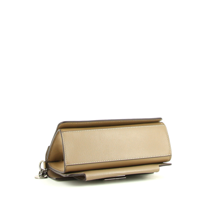 Givenchy GV3 shoulder bag in grey leather - Detail D5