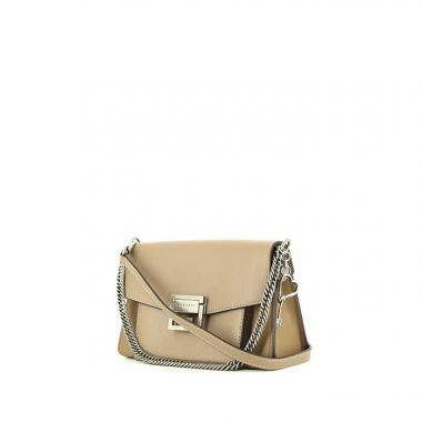 Bolso bandolera Givenchy GV3 en cuero gris