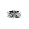 Flexible Cartier Maillon Panthère ring in white gold,  diamonds and diamonds - 00pp thumbnail