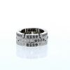 Flexible Cartier Maillon Panthère ring in white gold,  diamonds and diamonds - 360 thumbnail