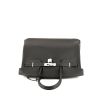 Hermès  Birkin 35 cm handbag  in black Swift leather - 360 Front thumbnail