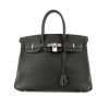 Hermès  Birkin 35 cm handbag  in black Swift leather - 360 thumbnail