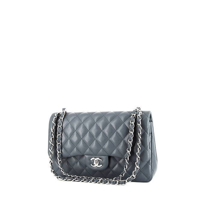 chanel jumbo blue