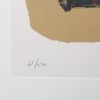 Pierre Soulages, "Lithographie n°8", lithographie en couleurs sur papier, signée, numérotée et encadrée, de 1958 - Detail D2 thumbnail