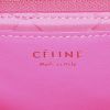 Bolso bandolera Céline Classic Box en piel de pitón rosa - Detail D3 thumbnail