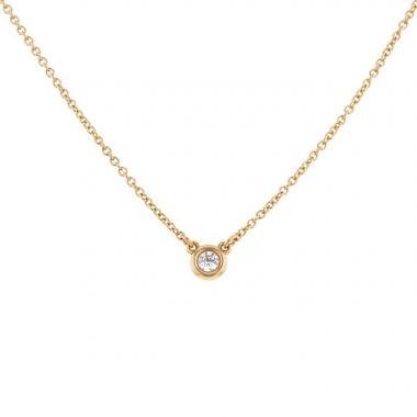 Collier Tiffany 
Co Diamonds By The Yard en or rose et diamant Collier Tiffany 
Co Diamonds By The Yard en or rose et diamant