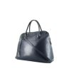 Hermes Bolide handbag in dark blue leather - 00pp thumbnail