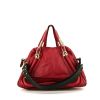 Chloé Paraty handbag in red leather - 360 thumbnail