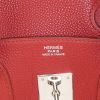 Bolso de mano Hermes Birkin 30 cm en cuero togo rojo Garance - Detail D3 thumbnail