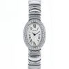 Cartier Baignoire Joaillerie mini watch in white gold Ref:  2369 Circa  1990 - 00pp thumbnail