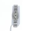 Reloj Cartier Baignoire Joaillerie mini de oro blanco Ref :  2369 Circa  1990 - 360 thumbnail