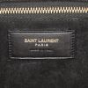Bolso de mano Saint Laurent Rive Gauche en cuero azul, rosa, blanco y negro - Detail D4 thumbnail