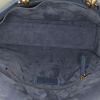 Dior Lady Dior large model handbag in blue leather cannage - Detail D3 thumbnail