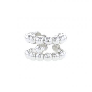 Anello Hermes Parade in argento