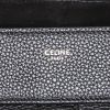 Celine 24 hours bag in black grained leather - Detail D3 thumbnail