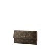 Billetera Louis Vuitton en lona Monogram marrón - 00pp thumbnail