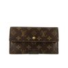 Louis Vuitton wallet in brown monogram canvas - 360 thumbnail