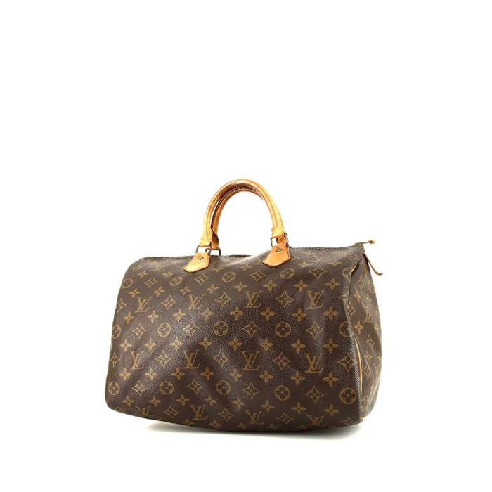 Louis Vuitton - Authenticated Speedy Handbag - Plastic Brown for Women, Very Good Condition