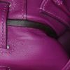 Hermes Kelly 25 cm handbag in purple Anemone Swift leather - Detail D5 thumbnail