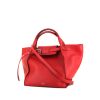 Celine Big Bag shopping bag in red leather - 00pp thumbnail