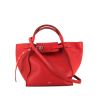 Bolso Cabás Celine Big Bag en cuero rojo - 360 thumbnail