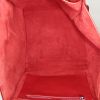 Sac cabas Celine Big Bag en cuir rouge - Detail D3 thumbnail