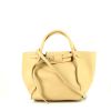 Bolso de mano Celine  Big Bag en cuero granulado beige - 360 thumbnail