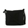 Louis Vuitton Messenger shoulder bag in black damier canvas and brown leather - 360 thumbnail