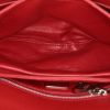 Prada shoulder bag in red and white bicolor leather - Detail D3 thumbnail