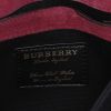 Bolso bandolera Burberry Macken en lona Haymarket beige y cuero marrón - Detail D3 thumbnail