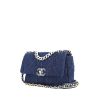 Bolso bandolera Chanel 19 en denim azul - 00pp thumbnail