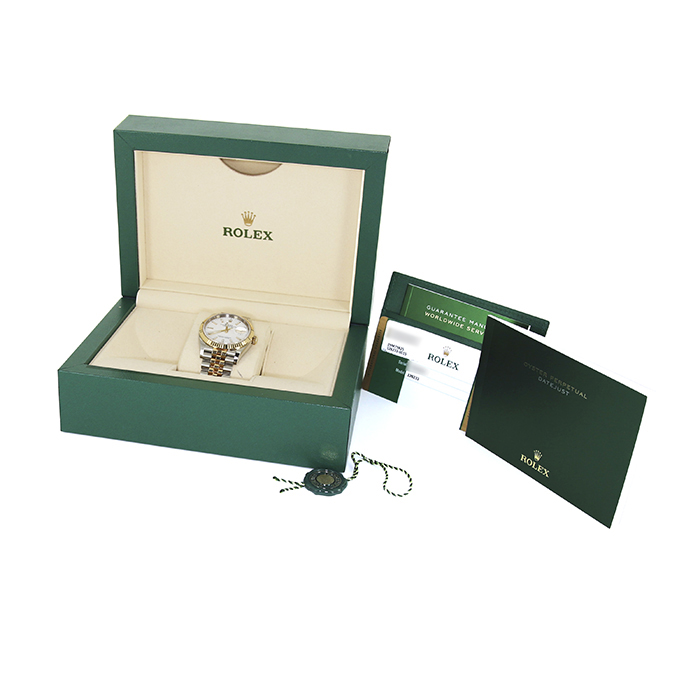Reloj Rolex Datejust de oro y acero Ref :  126233 Circa  2020 - Detail D2