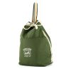 Hermès weekend bag in green canvas - 00pp thumbnail