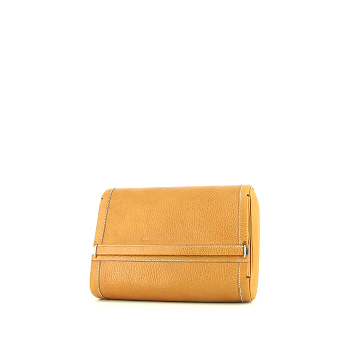 Hermès Vintage bag in gold grained leather - 00pp